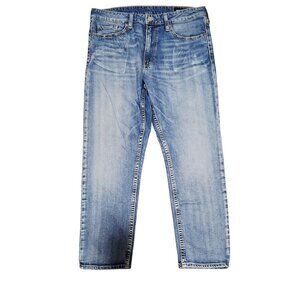 Bonobos Mens Straight Fit Light Wash Jeans Size 34/28 Comfort